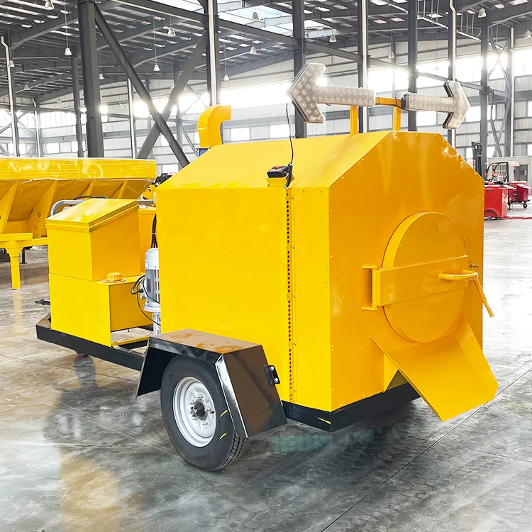 Road Machinery Mobile Asphalt Plant Continuous Mixing Type Mini Mix Asphalt Plant Asphalt Mixer Truck