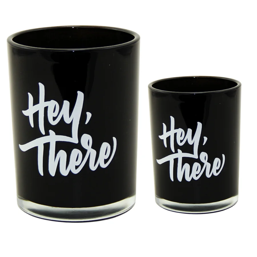 Handmade Candle Natural Fragrance Gift Sets Festival Aromatherapy Vanilla White Glass Cylinder Soy Candles Essential Oil