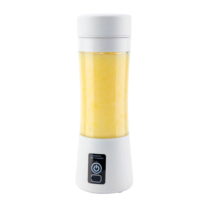OEM Portable 6 Blades Juicer Cup 25W Powerful Rechargeable Battery Juice Blender Electric Fruit Mixer
