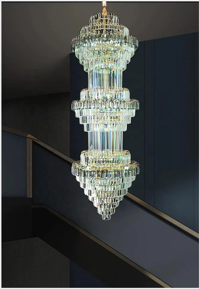 Special Designer Hollow Many Color Modern Style for Living Room Large Hotel Big villa Crystal Chandelier Lighting Crystal Lights