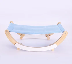 Spot pet cat bed wooden swing bed cat hammock elegant design home pet bed