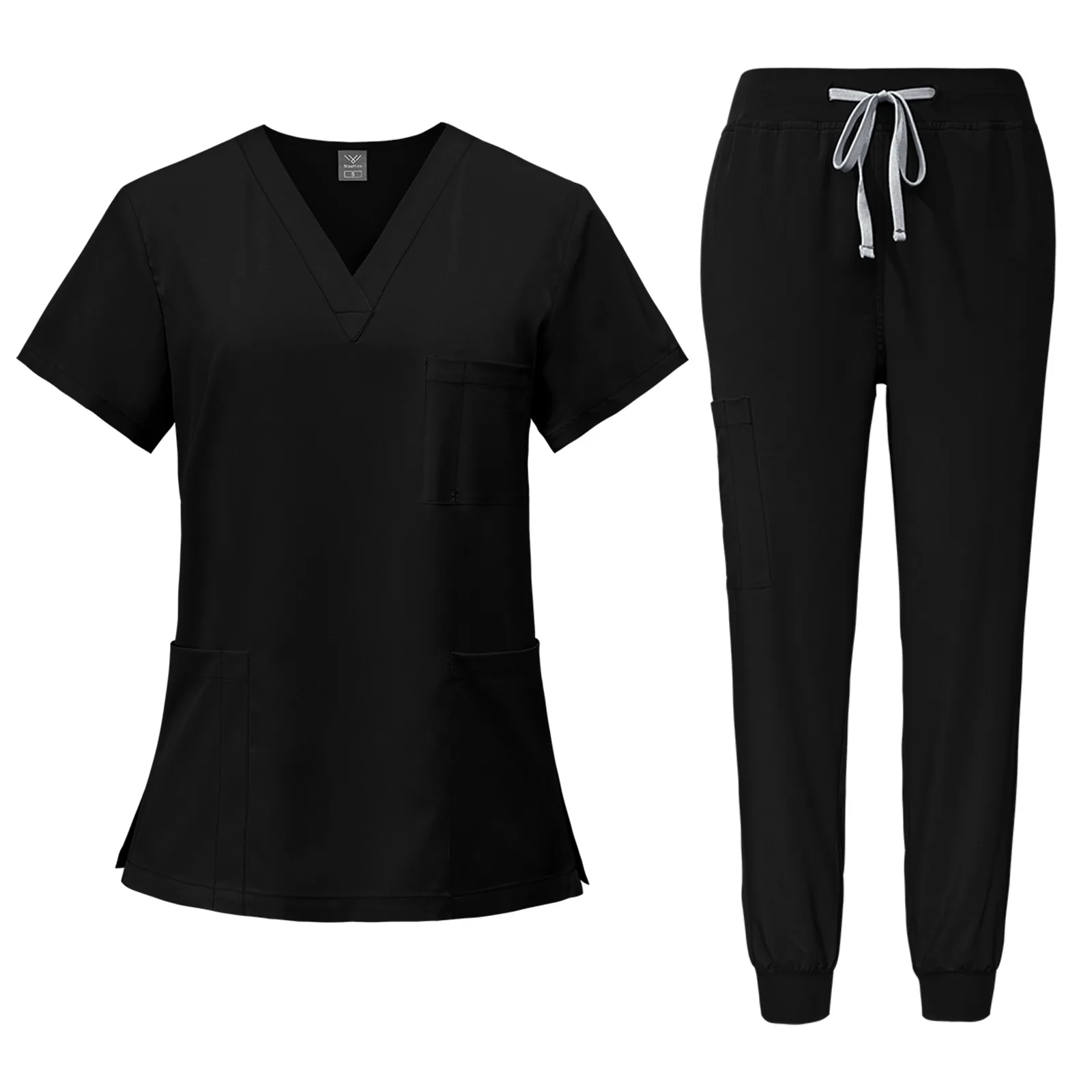 Private logo medical scrubs top and pants doctor surgical uniforms scrubs sets nurse uniforms for hospital