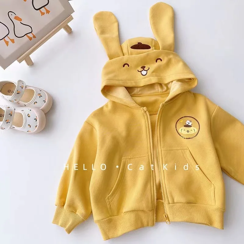 Детская толстовка с капюшоном и молнией