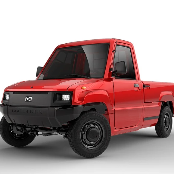 ЕЭС L7e мини электрический транспортный пикап vechicle с 72V 100Ah свинцово-кислотной батареей + 4000W двигатель грузовик