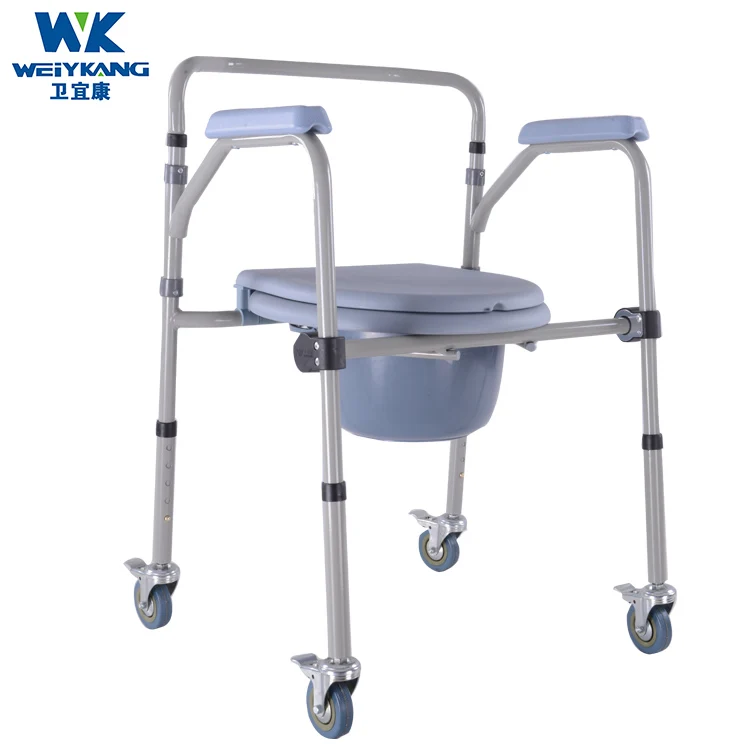 KDB-894A Disabled Commode wheelchair toilet for the elderly