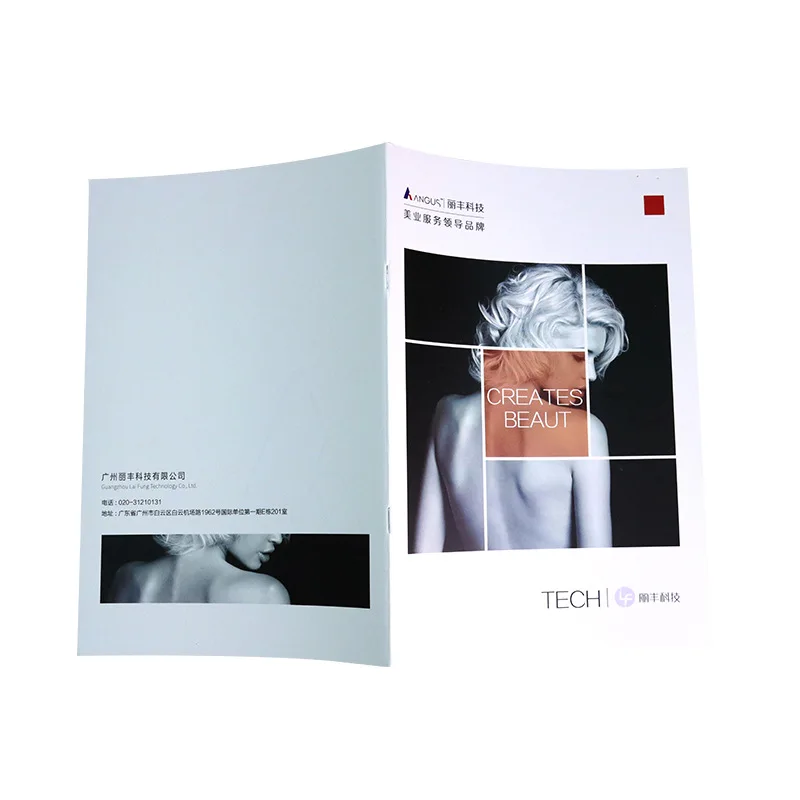 Full Color Good Custom Catalog Flyer Booklet Leaflet Printing