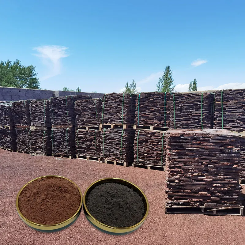 Wholesale red and black volcanic stone used to filter water and decorate gardens