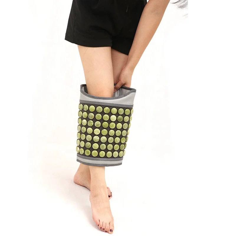 Large Size Slimming Heating Burning Fat far Infrared Therapy Waist  Jade Stone Belt Infrared Massager Belt