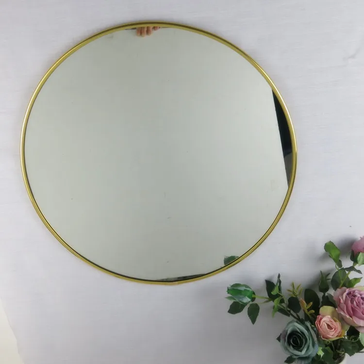 Cheap Modern Beauty Decorative Large Round Glass Hanging Wall Mounted Mirror
