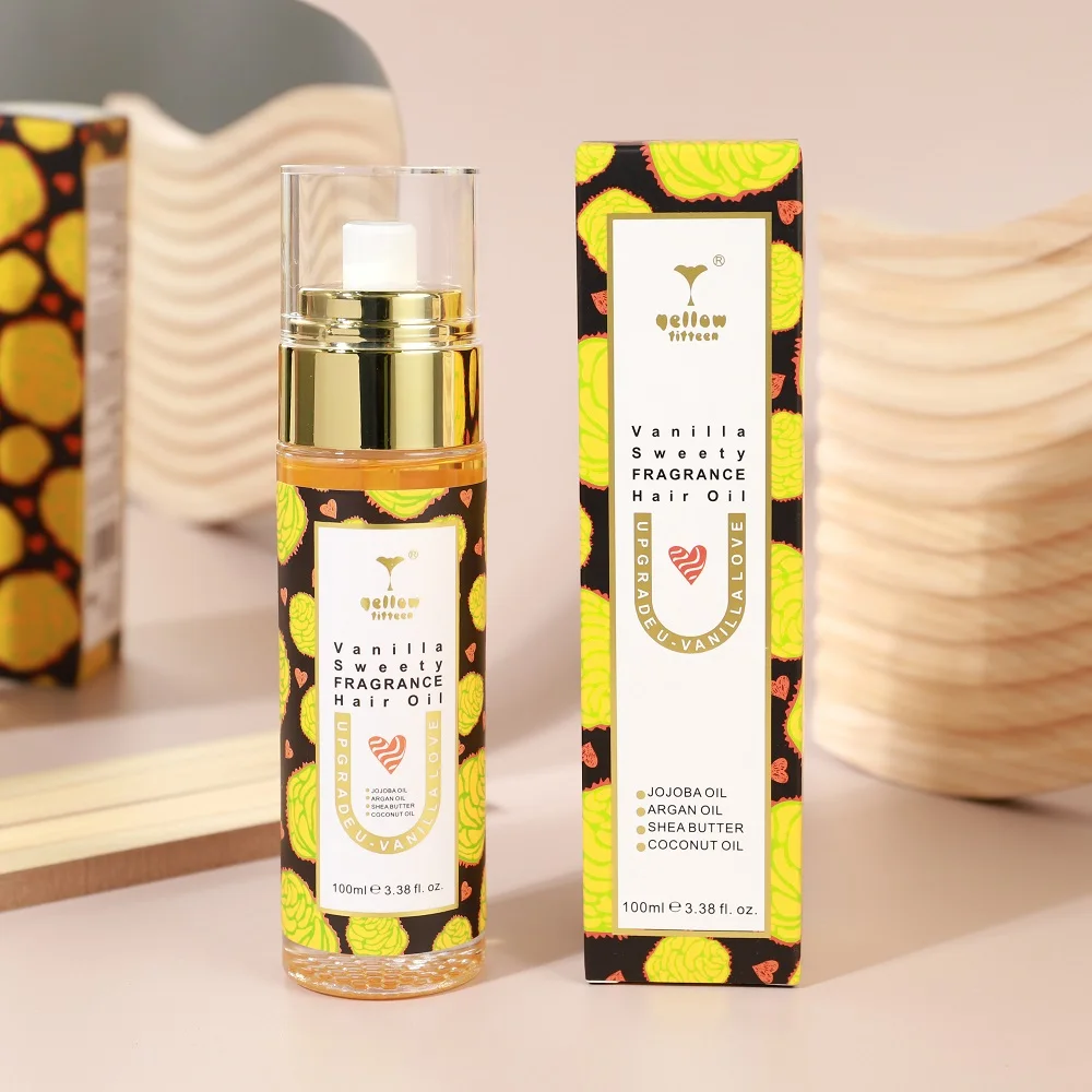 Private Label Fragrance Hair Oil Shea Butter Hair Treatment Oil for Women Natural Plant Extract Hair Oil Competitive Price