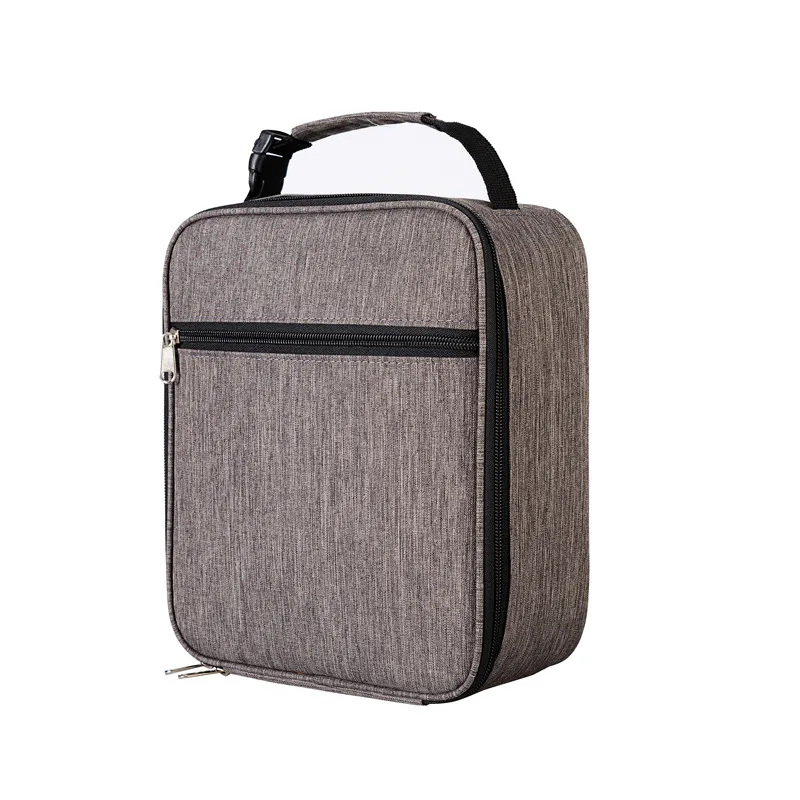 Wholesale Picnic Thermal Lunch Box Bag Insulated Bento Cooler Printing Thermal Lunch Bags Portable Shoulder Lunch Bag