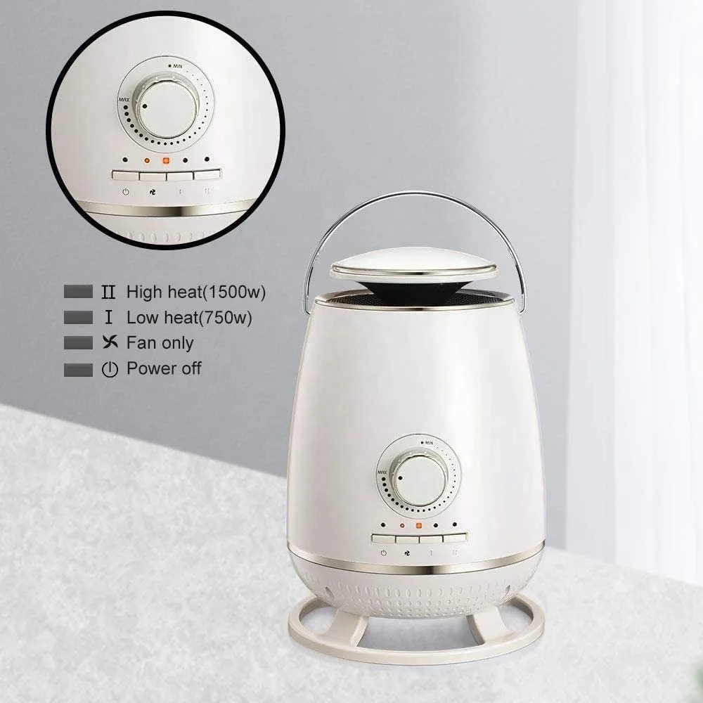 Space fan PTC Heater,LCD Electric heater  w/ Remote Control Automatic constant ,Rapid Heater Air Conditioner Heater & fan