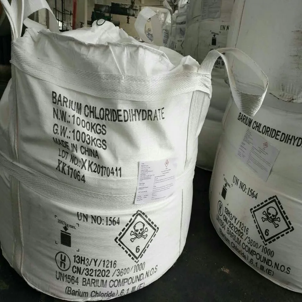 Reasonable Price And High Purity Barium Chloride Inorganic Salts 99% Barium Chloride Anhydrous