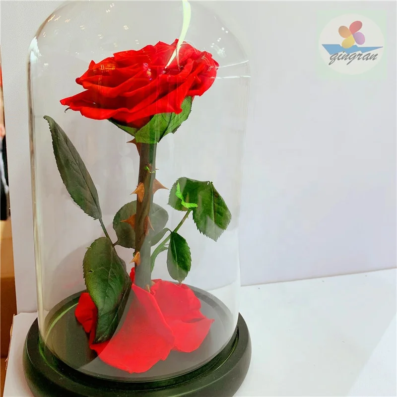 Kunming Floral Factory Supply Forever rose long Lasting flower Rose with 45 colors