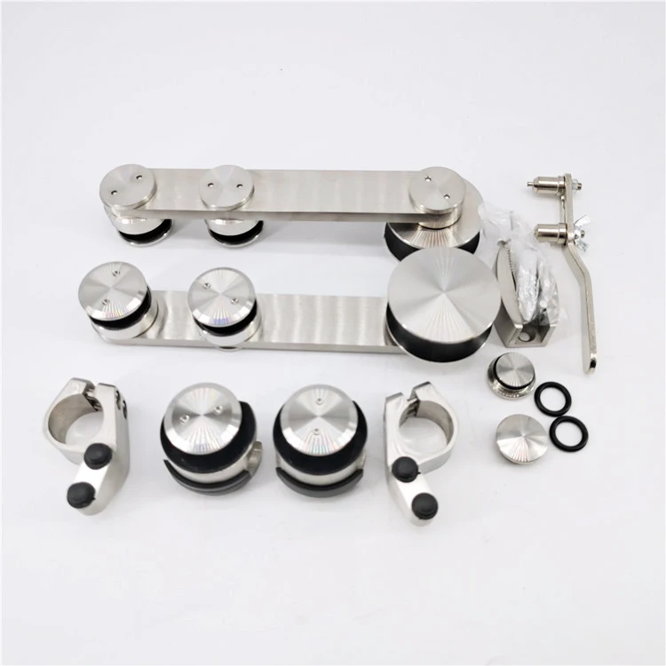 In stock for complete set stainless steel wheels for sliding doors fitting