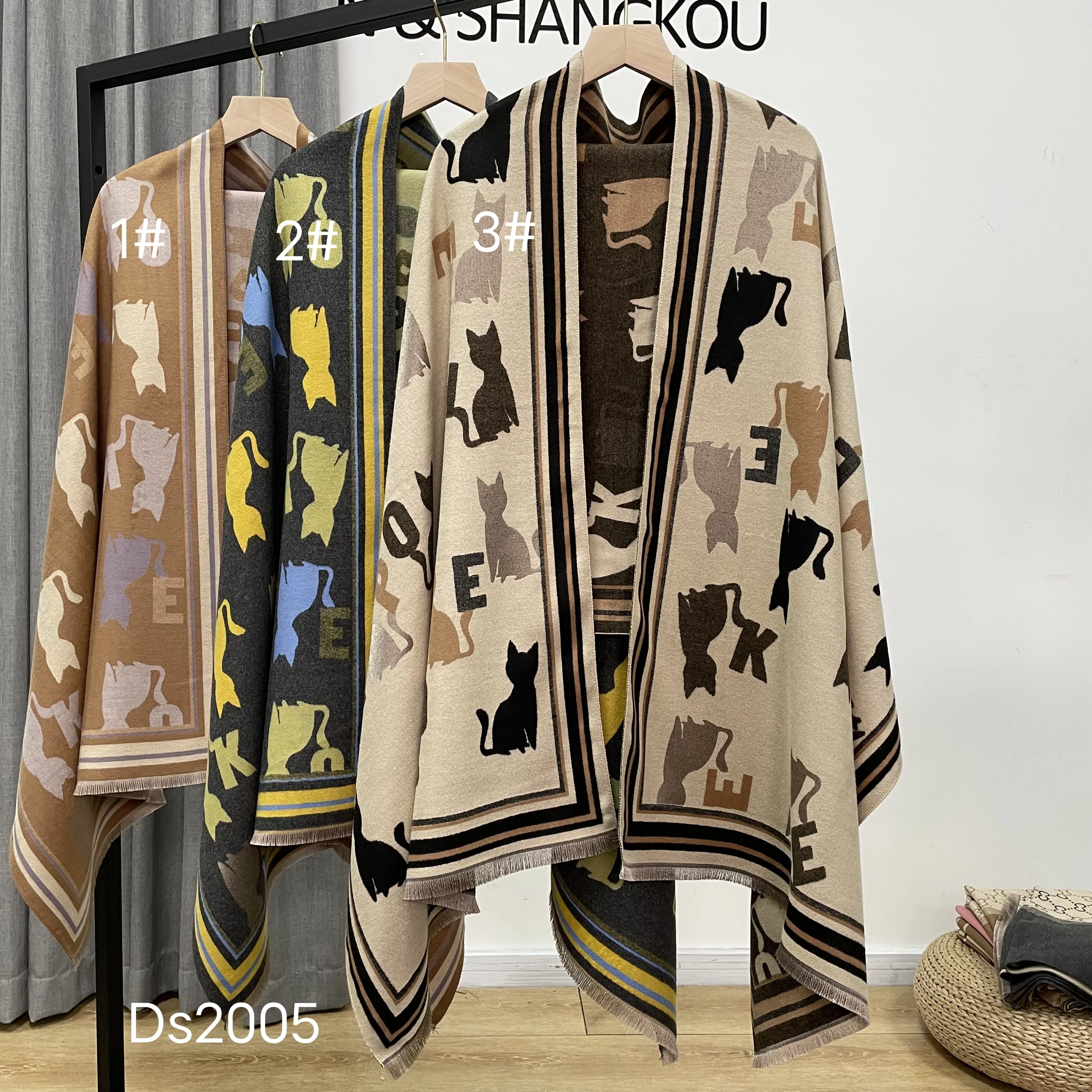 New Fashion Scarves Spring Summer Women Branded Silk Floral Shawl Scarves Ladies Silk Hair Scarf Square