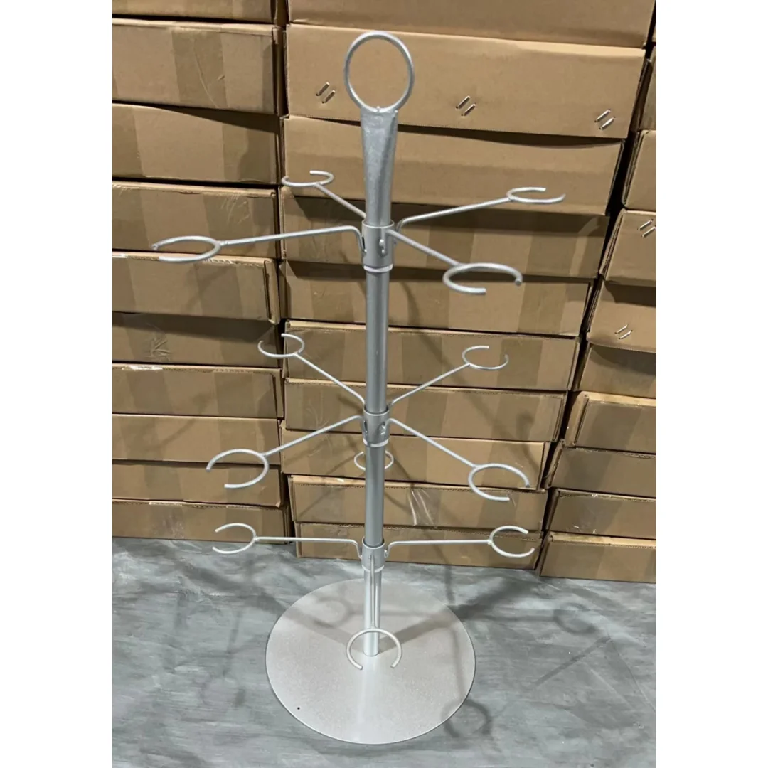 high legged creative home wedding decoration iron metal hanging art Red wine wine glass storage rack holder for Champagne glass