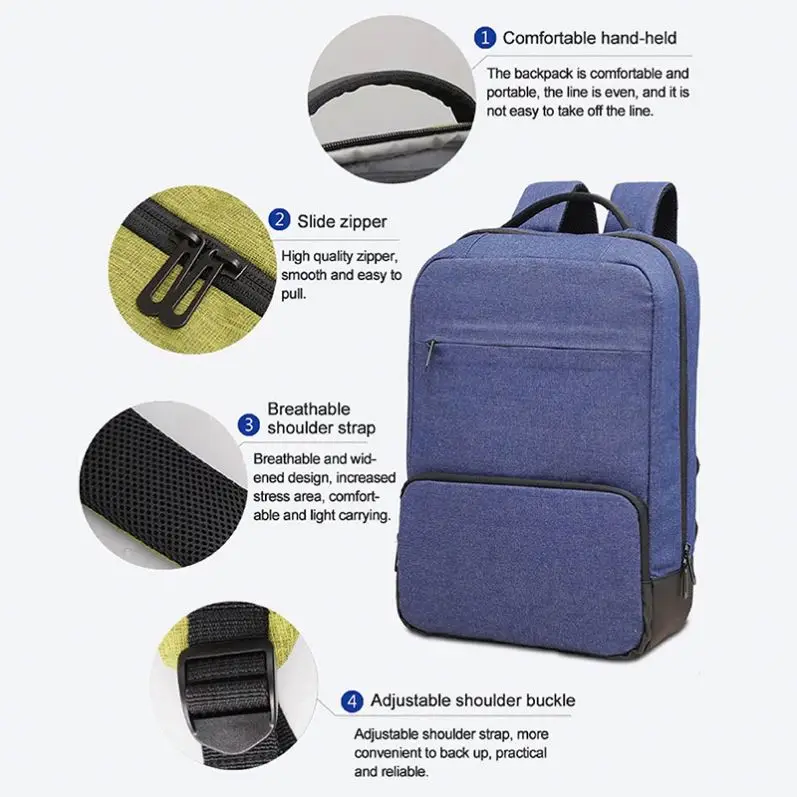 Hot selling fashion school bags haversack Rucksack urban business laptop Daily backpack bags for men