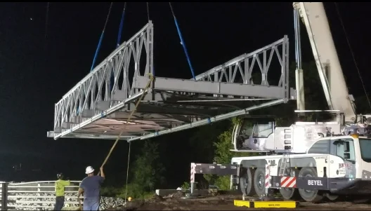 Prefabricated Modular Steel Balley  Bridge customized product