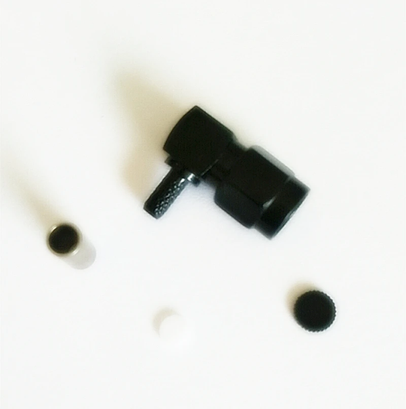 Factory price  for RG-174, 188, 316 MCX Right Angle Plug Connector