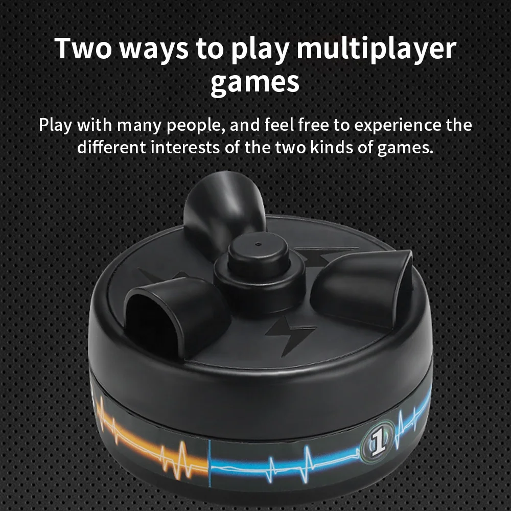 HW 2022 new Birthday Party Funny Tricky Game toys Desktop Decompression Electric Shock Finger Lie Detector for kids