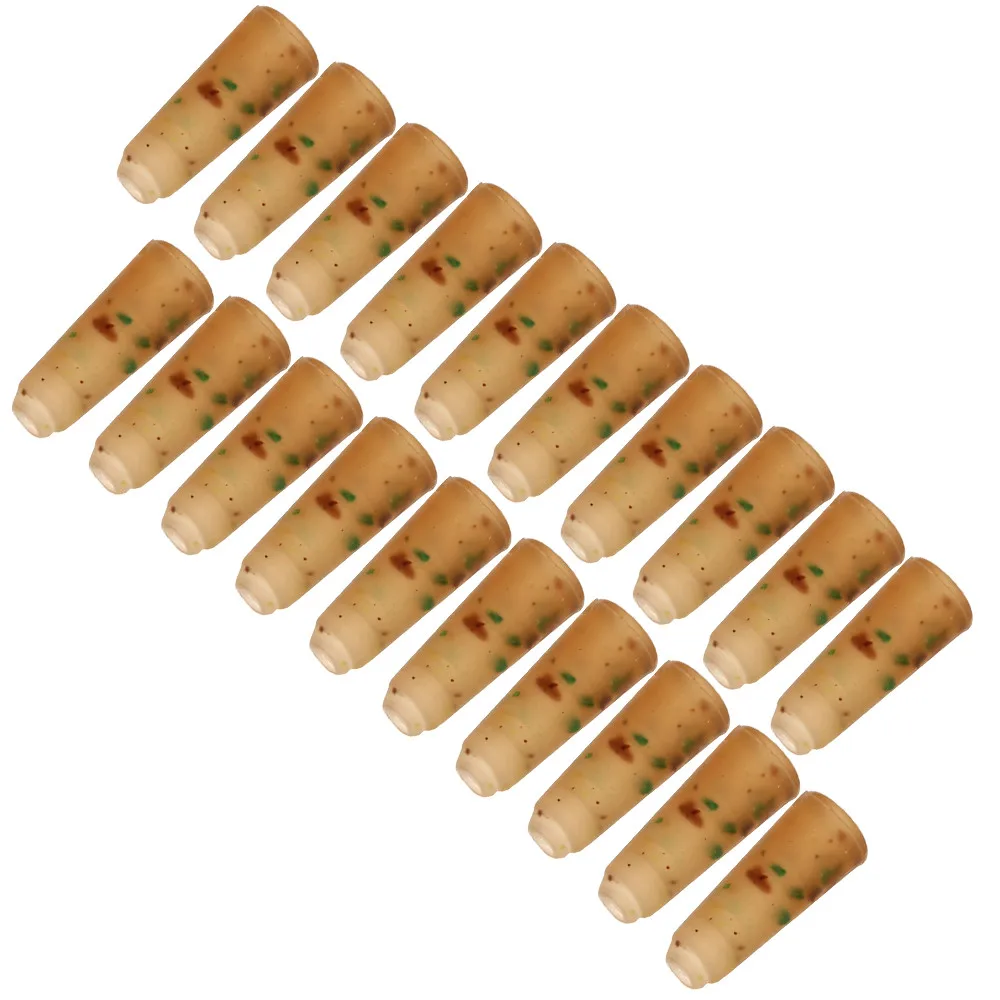 carp fishing accessories soft buffer beads short tail rubber for hair rigs end tackle