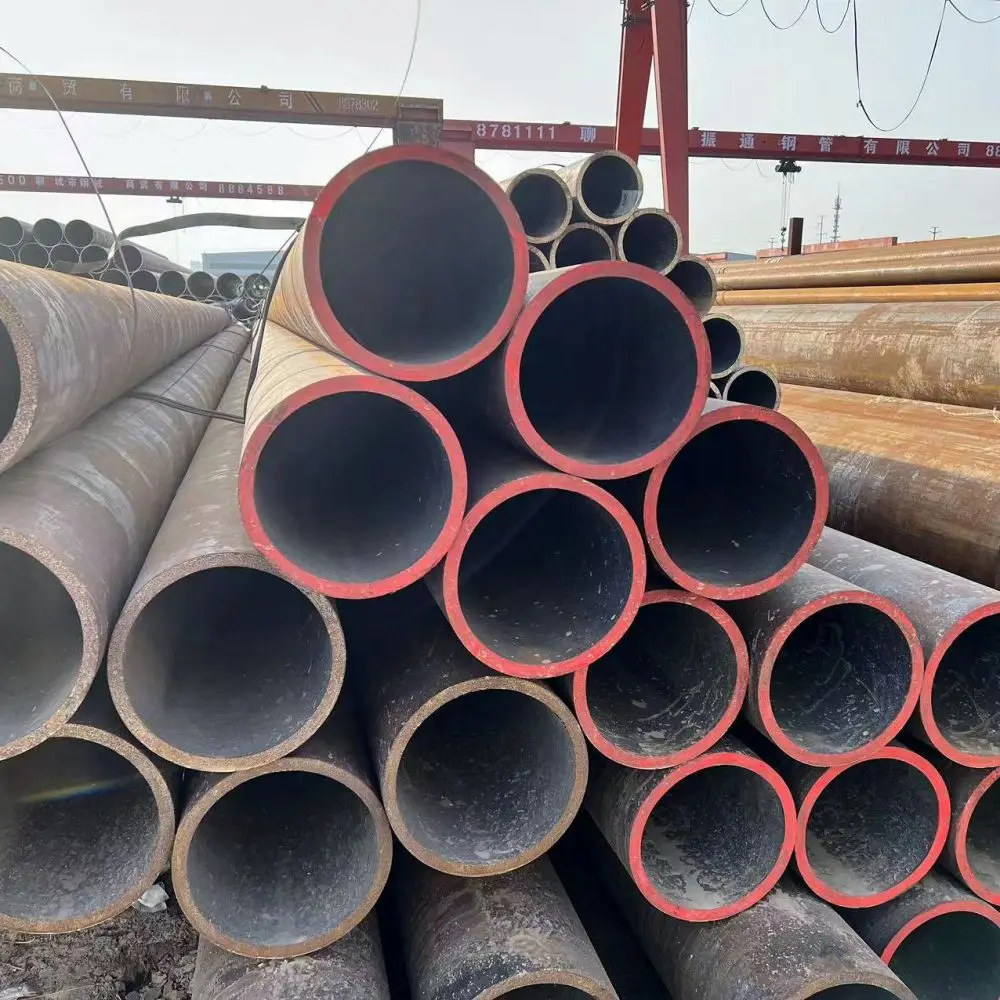 Factory Wholesale Carbon Seamless Steel Pipe Seamless Carbon Steel Tube pipe for Building Construction