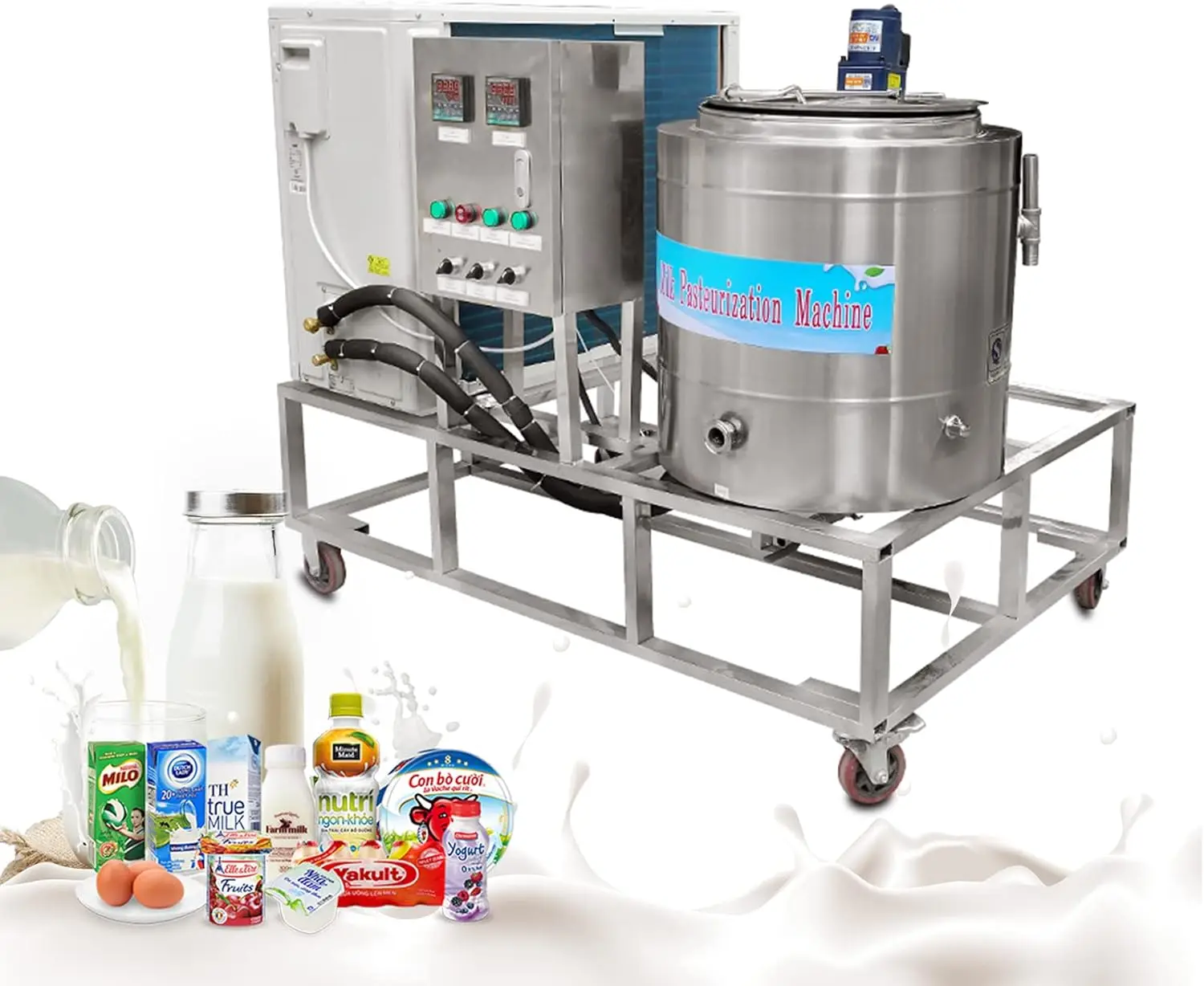 Mvckyi Commercial 100l milk pasteurizer / pasteurizer ice cream machine / egg pasteurizer machine for sale