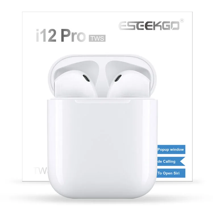 
OEM Factory Apod Realme 2020 New Earbuds I12 Tws With Wholesale Price 