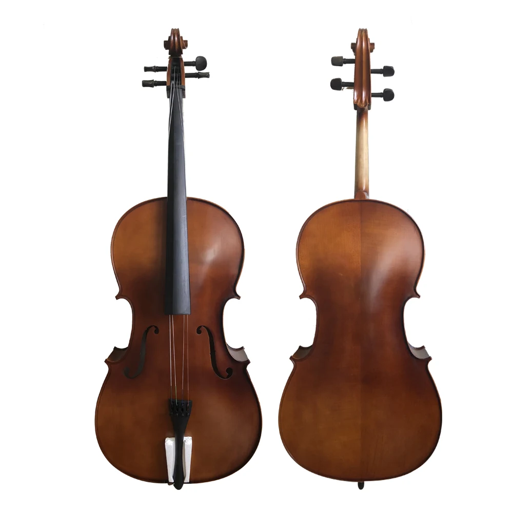 High Grade Professional Advanced Solid Wood Cello 4/4 3/4 1/2 1/4 1/8 1/10 1/16 (CS101E)