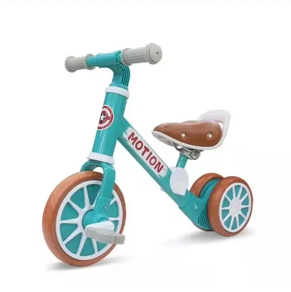 Factory direct sale baby walker 2 in 1 kids balance bike tricycle suitable for children aged 1-3