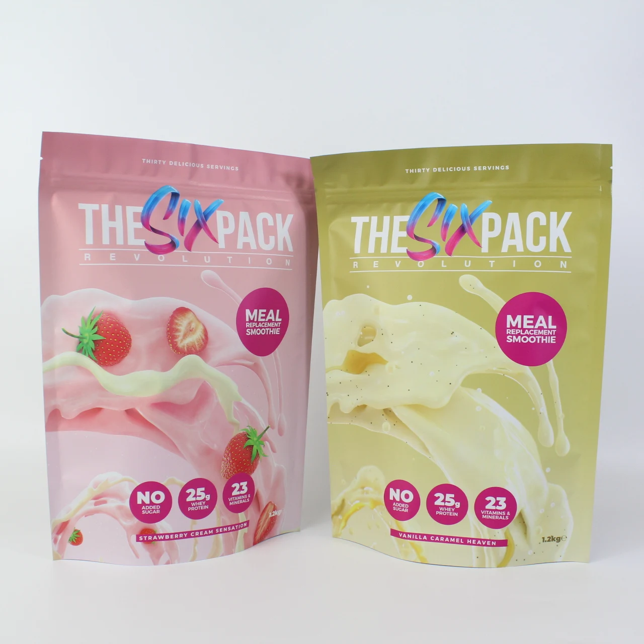 1,2 кг, оптовая продажа, упаковка из алюминиевой фольги, перезаряжаемая подставка, пластиковый мешок для белкового порошка