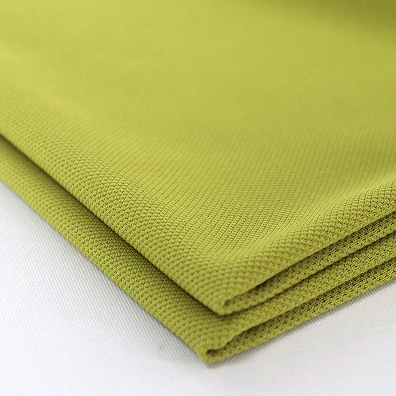 Biodegradable Fabric Eco-friendly Environmental Polyester single pique knitting Fabric
