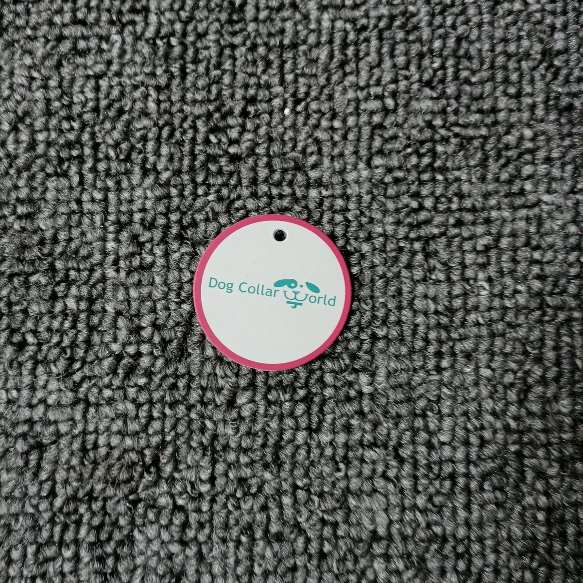  custom circle tags clothing gold foil thread for hang