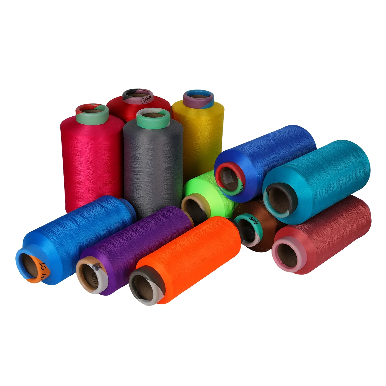 Hot Sale Spandex Covered Spun Yarn For Knitting Socks Color Covered Spandex Yarn