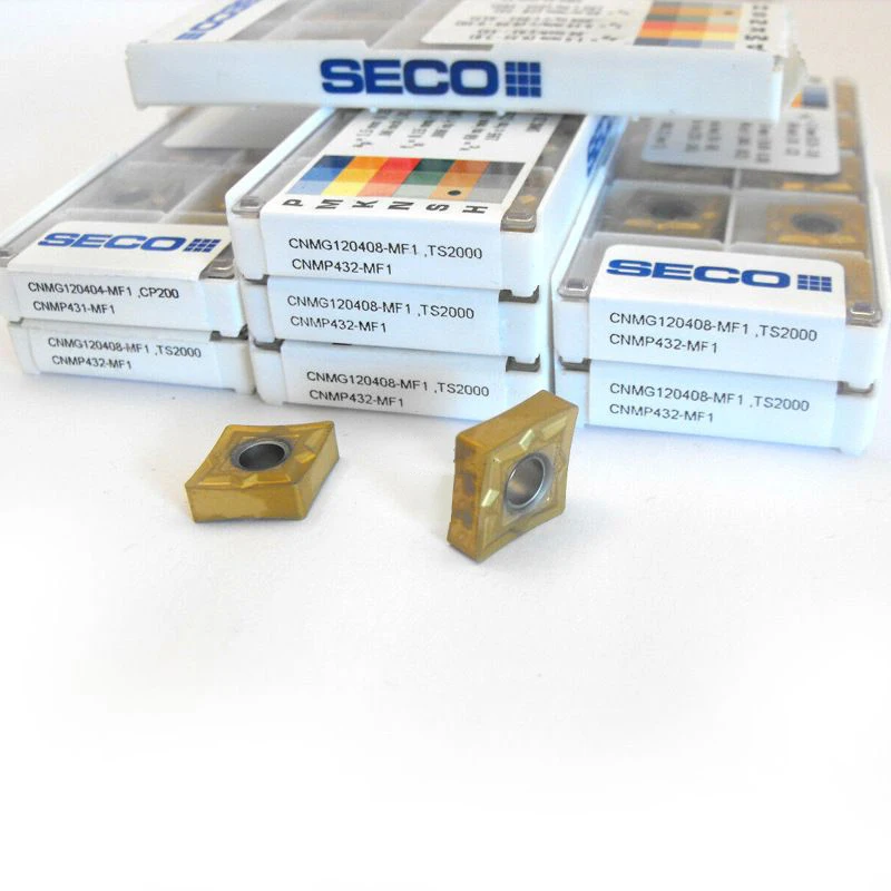 cnc precision part machining turning milling tungsten carbide tips 150.10-4R6-16 T25M SECO original milling cutter