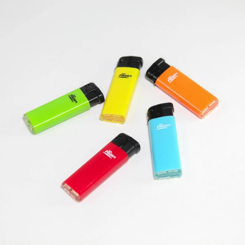 Lighter Pocket Lighter Refillable Electronic Lighter Fashionable Design Mini Plastic Cigarette CLASSIC Giveaways Fh-846mini