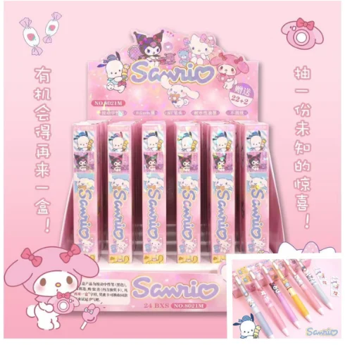 Sanrio высокий уровень мультяшная Слепая Коробка нейтральная ручка Интернет-знаменитость Kulomi Meletti рулонная с