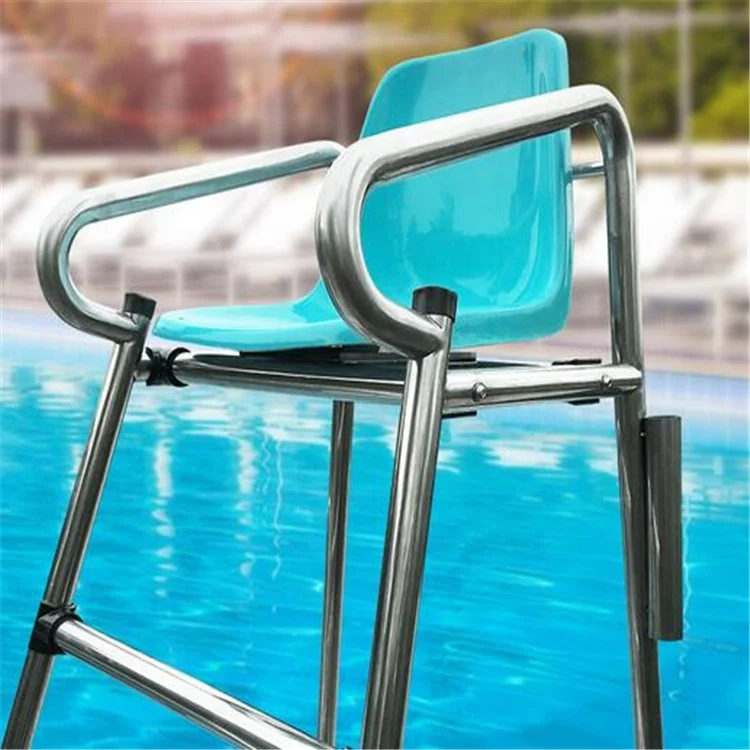 Swimming Pool Stainless Steel Safety Equipment Lifeguard Chairs/super Safe Life Guard