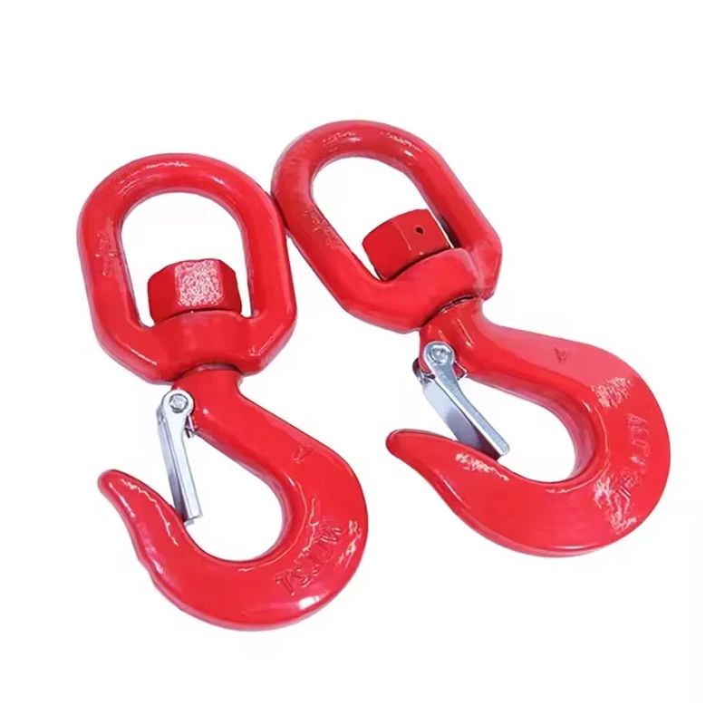 5 Ton Lifting Hoisting Hook Alloy Steel Lifting Swivels Hooks for Lifting Port Transportation