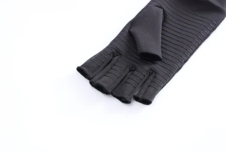 
Eco-friendly Anti-bacteria Copper Ion Fabric Washable Anti Slip Elastic Arthritis Compression Copper Glove 