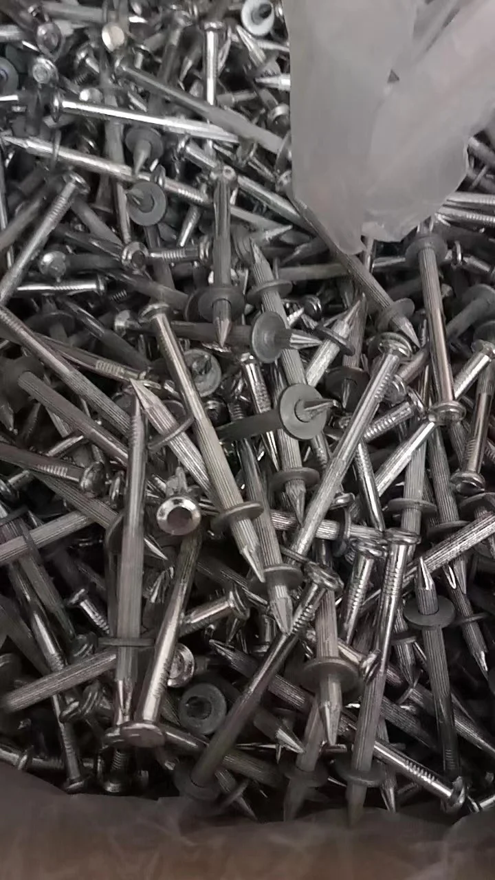 Manufacturer Wholesale Galvanized Steel Fasteners Concrete Drive Pins Shooting Nails