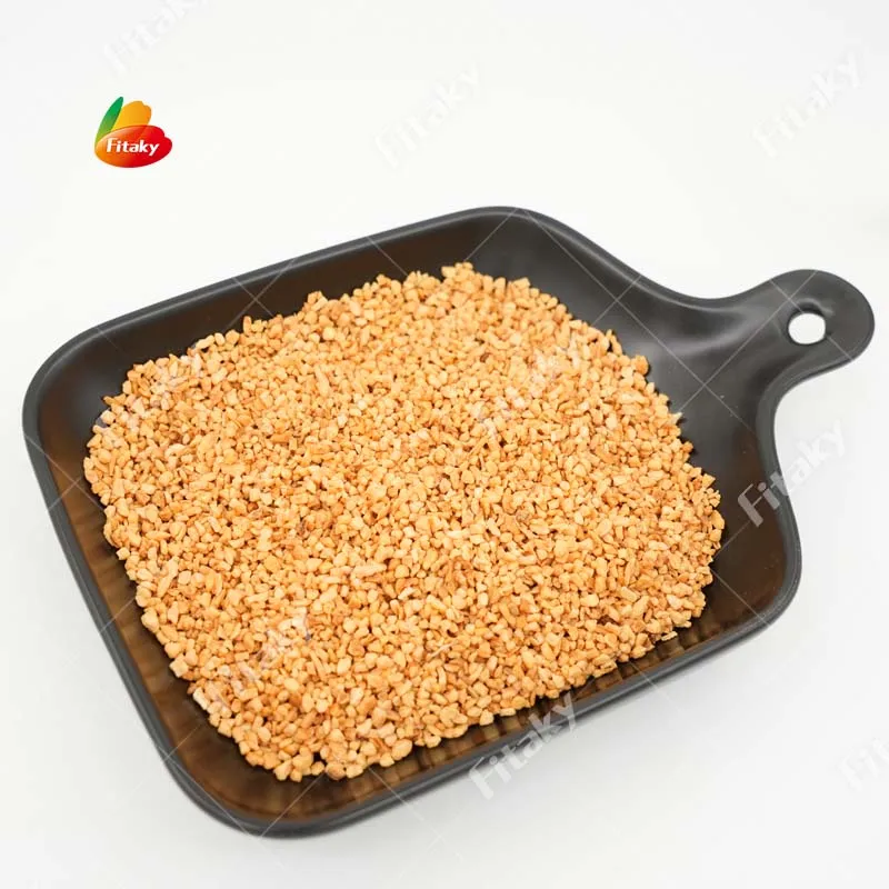 Новый продукт жареные чесночные гранулы первого класса жареный чеснок Хрустящие Жареные которые едят с хлебом