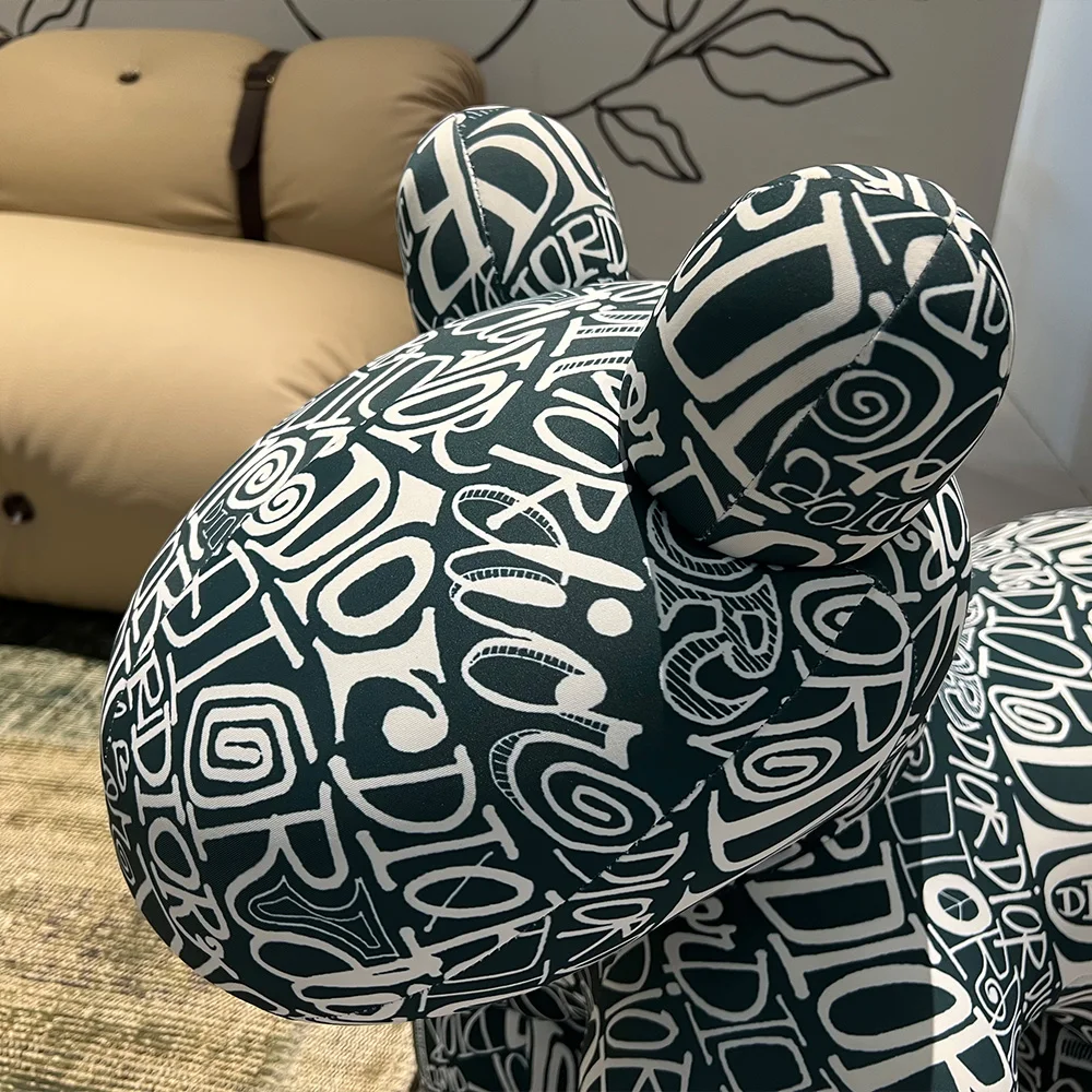 Nordic Living Room Decorative Leisure Fabric Upholstery Light Modern Velvet Pony Chairs