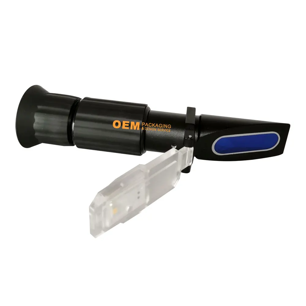 LED-J80 Handy Refractometers Spirits Alcohol Refractometer Portable with LED light