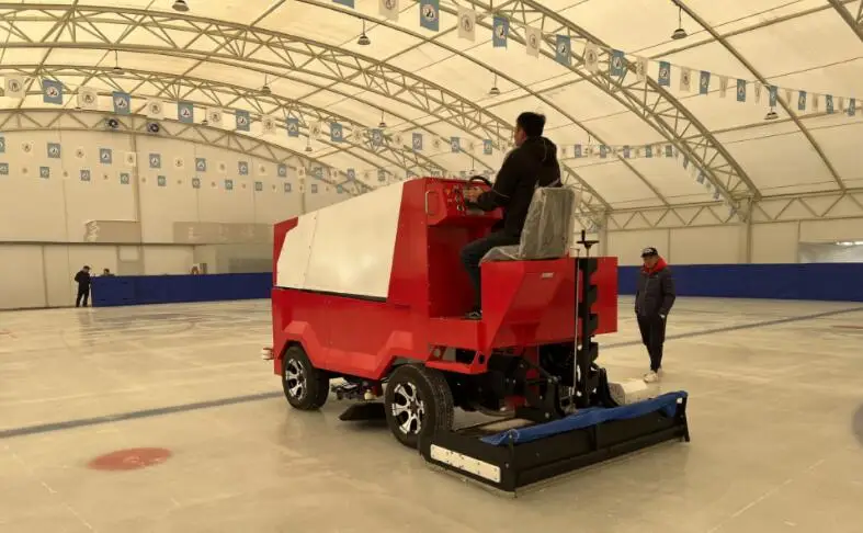 ice skating rink cooling tent refrigeration board system complete cleaning machine equipment