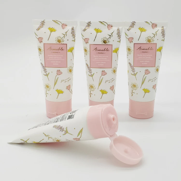 30g 60g 120g  quality time nurtures grace and beauty hand cream cosmetic tube packing
