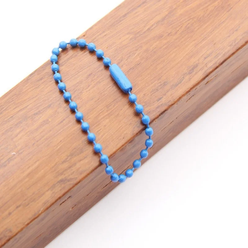 Fashionable High Quality Color Jewelry Bead Chain Ball Chain Connector Iron Ball Chain Bead With Connector