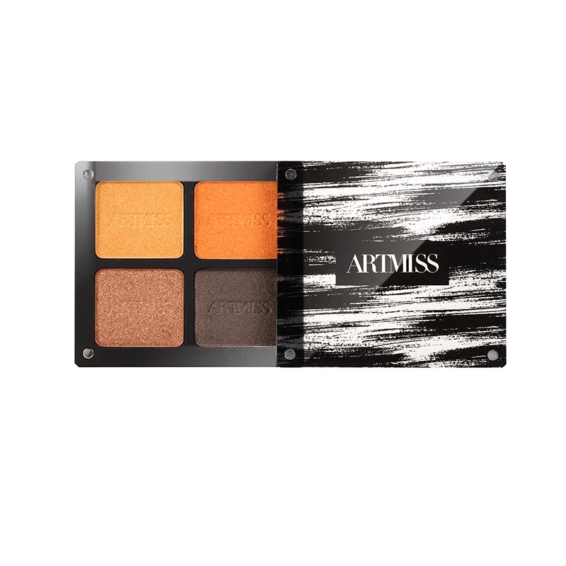 
OEM Palette High Quality Pigment Customization eye shadow 4/6 Colors eyeshadow Pallet Makeup Pallete private label cosmetics 