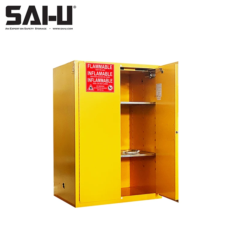 SAI-U 90/340 Laboratory Use Flammable Safety Cabinet auto door safety cabinet Dangerous goods storage